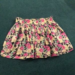Floral Forever 21 Skirt